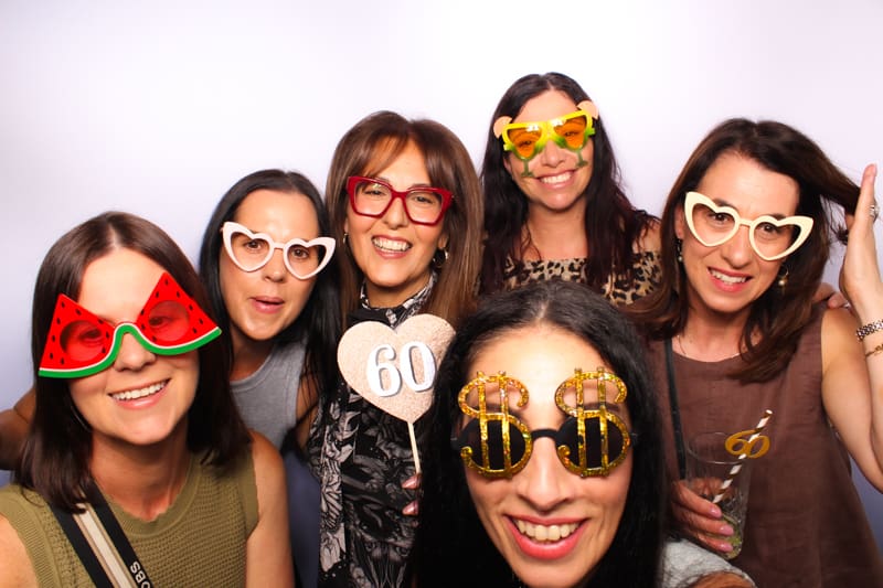 Perth Photo booth hire Props Gold Birthday party props