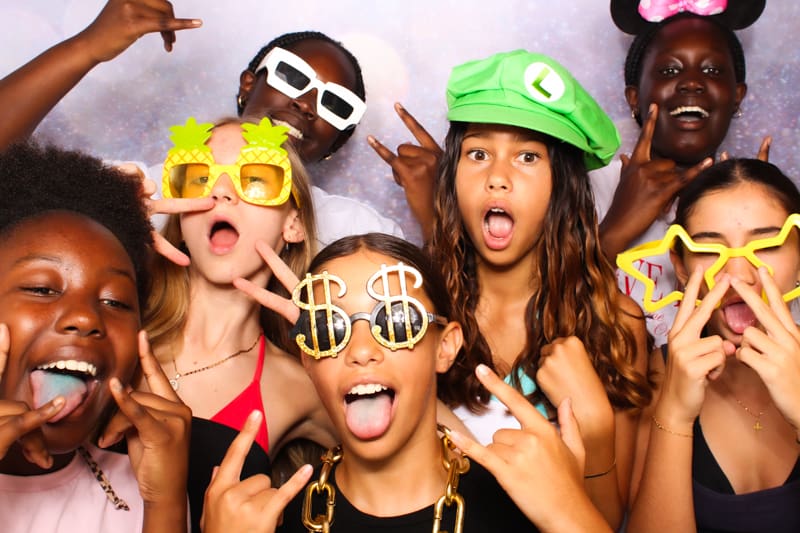 Perth Photo booth hire 13th Birthday party props