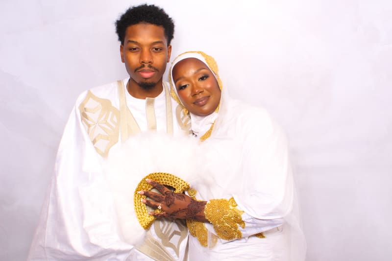 Perth Photo booth hire Alhadji & Hadja Wedding